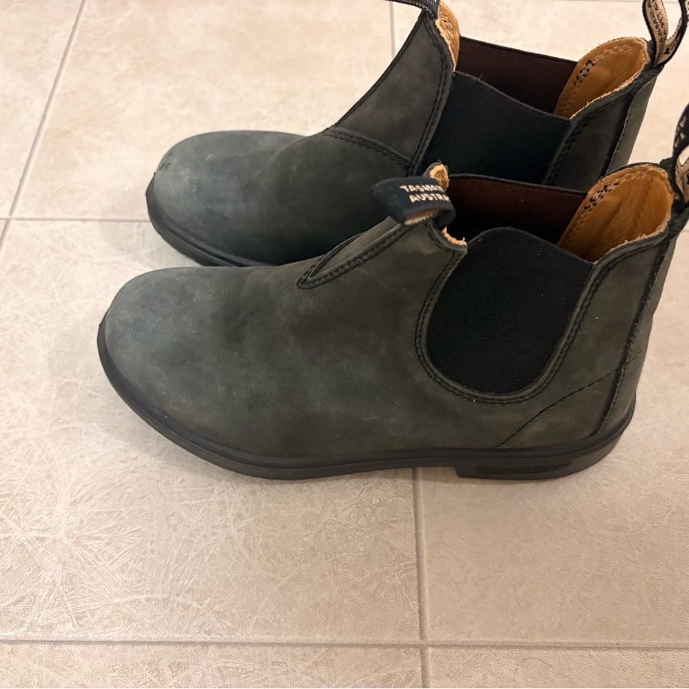 Blundstone Women Rustic Black Chelsea Boots